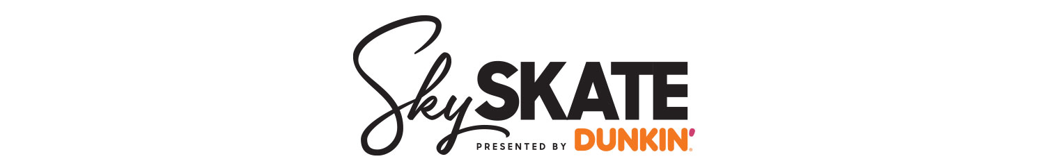 Sky Skate presented by Dunkin logo