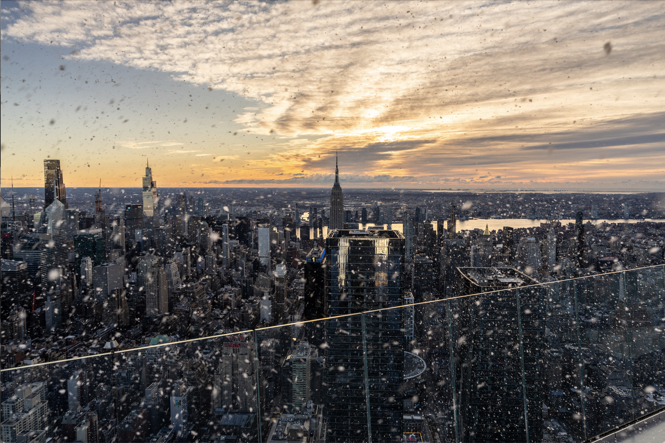  Edge NYC Snowscape looking East